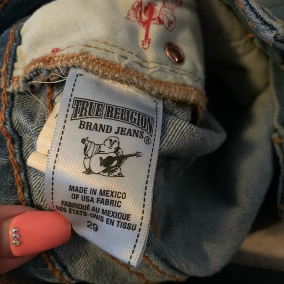 Women’s Size 29 True Religion jeans - Picture 2 of 5